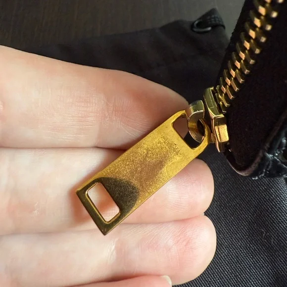 Saint Laurent Cassandre Matelassé Long Zippy Wallet
